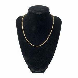 Gold-Filled Singapore Chain Necklace - Women's Jewelry - 16”